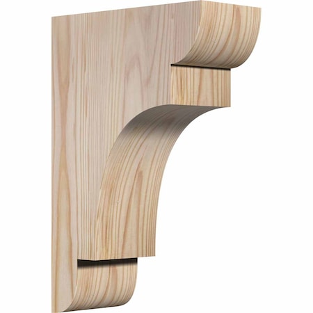 Ekena Millwork New Brighton Smooth Corbel, Douglas Fir, 3 1/2"W x 8"D x 12"H COR04X08X12NEB00SDF